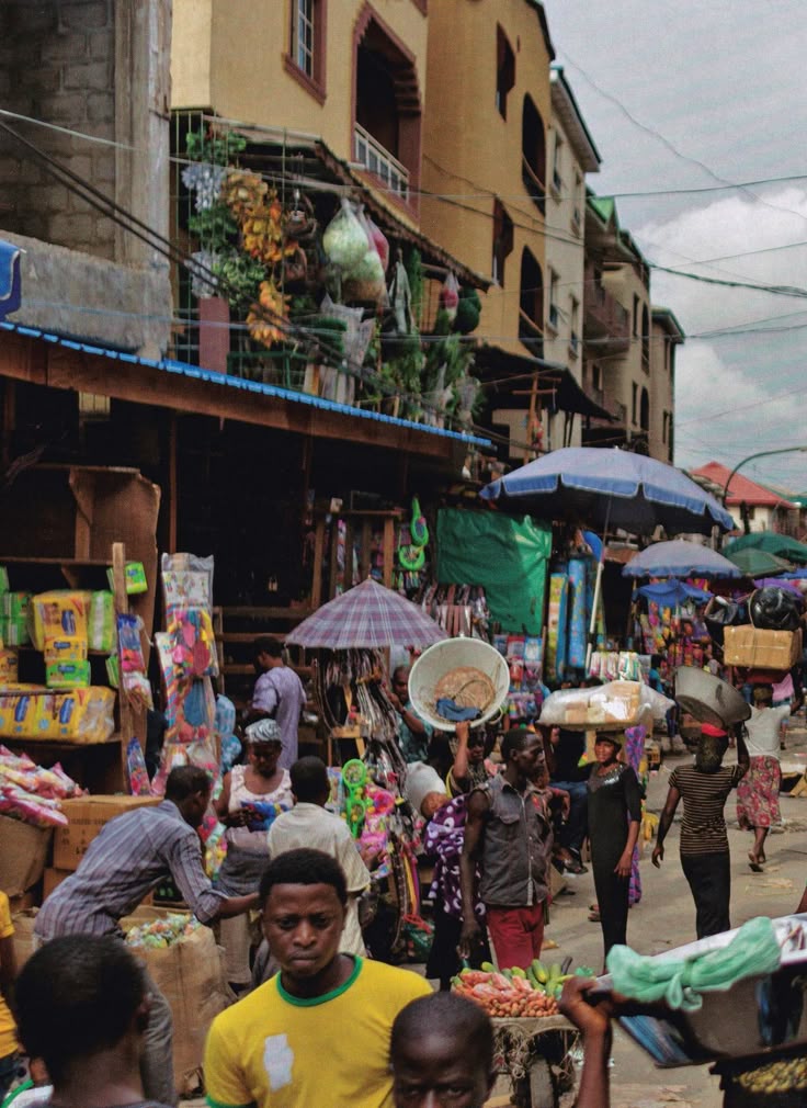 Bustling local market representing grassroots entrepreneurship